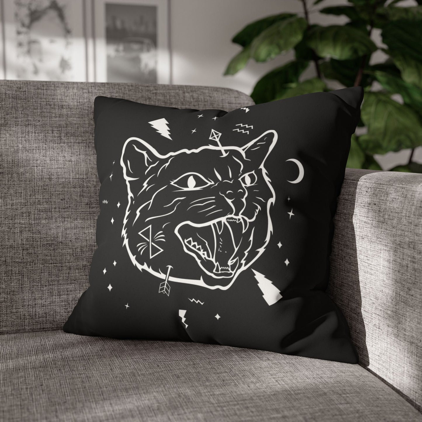 Crazy Cat Pillowcase