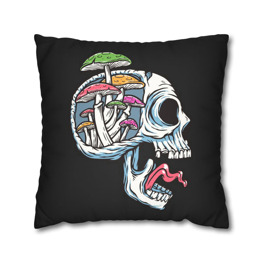 Psychedelic Skull Pillowcase
